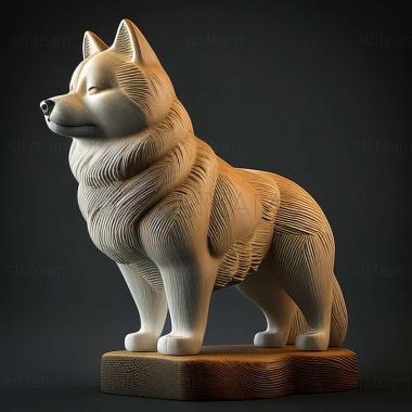 3D модель Гренландська собака (STL)